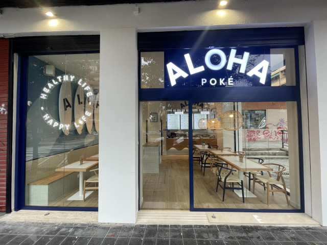 Archivo - Local de Aloha Poké en Valencia
