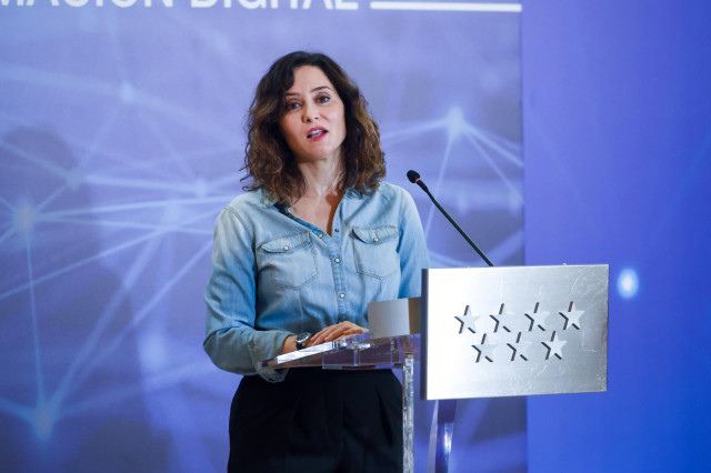 Isabel Díaz Ayuso, presidenta de la Comunidad de Madrid