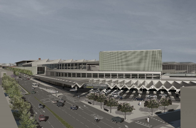 Archivo - Nueva estación pasante en Atocha