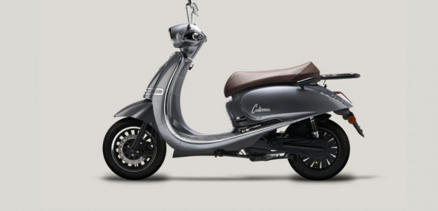 La motocicleta Velca Calima.