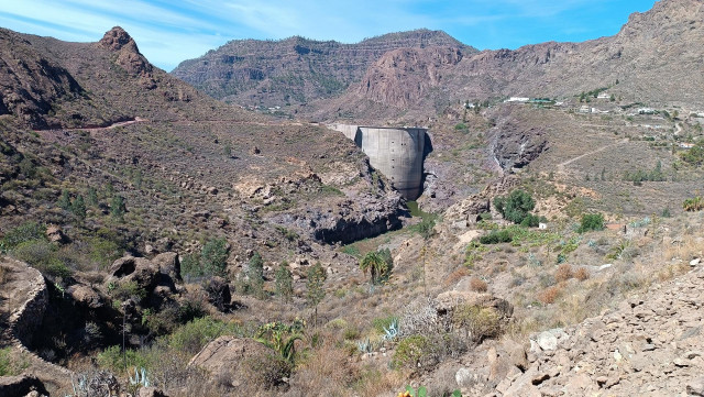Salto de Chira Soria, en Gran Canaria