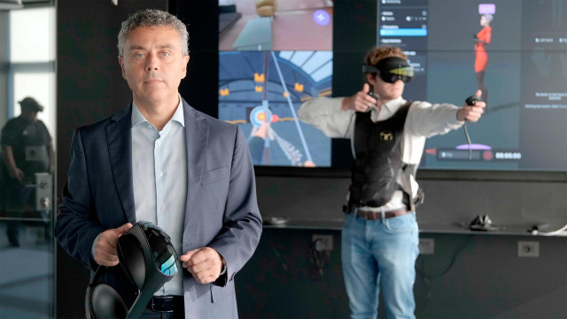 Archivo - El consejero delegado de Cometa --la filial de Covisian especializada en metaverso y realidad virtual--, Andrea Fileccia