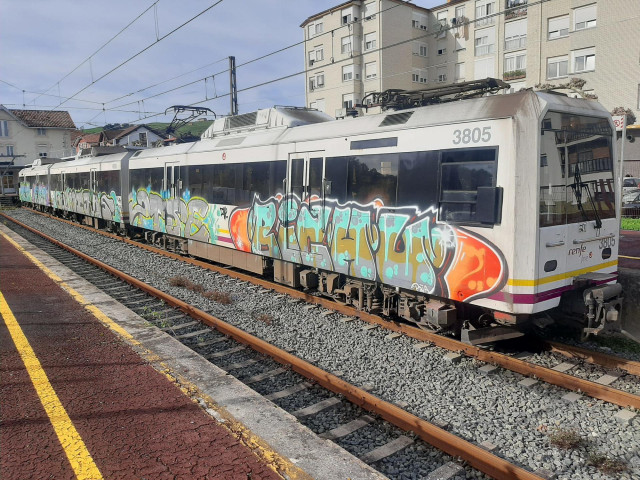 Tren de Cercanías en Cantabria. Las nuevas unidades empiezan a fabricarse en febrero de 2023 y se prevé que lleguen a la región en 2026