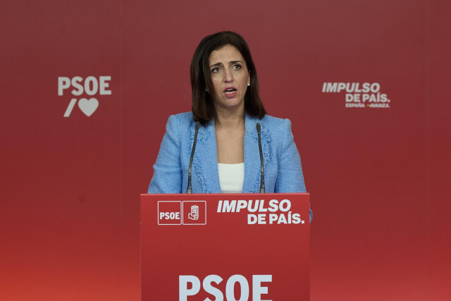 Archivo - La nueva Portavoz del PSOE, Esther Peña, a 22 de enero de 2024, en Madrid (España).