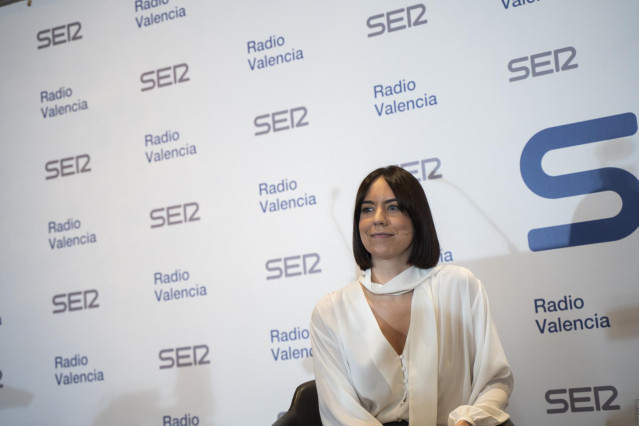 La ministra de Ciencia, Innovación y Universidades, Diana Morant, durante un ‘encuentro SER’, en el hotel The Westin