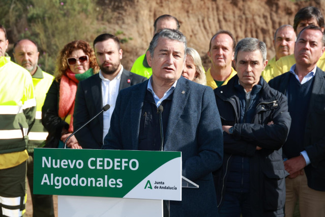 Antonio Sanz en Algodonales.