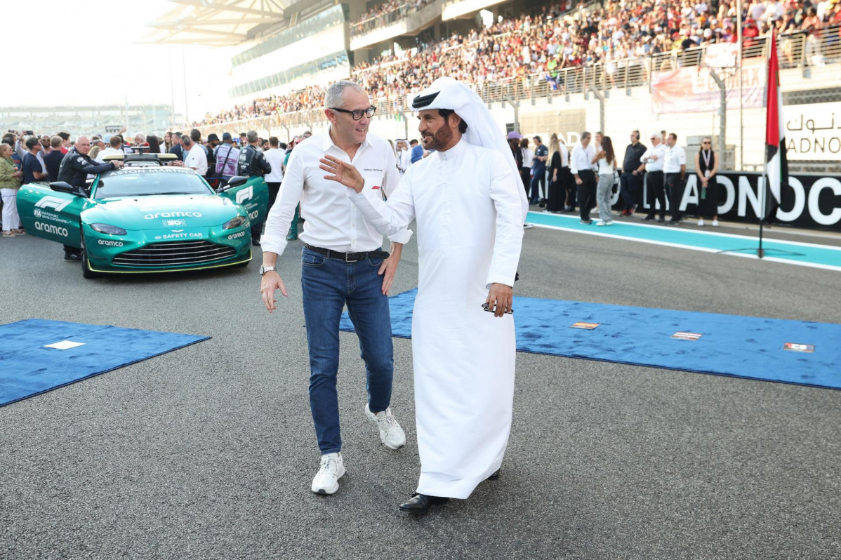 EuropaPress 5602383 ben sulayem mohammed uae president of the fia portrait domenicali stefano