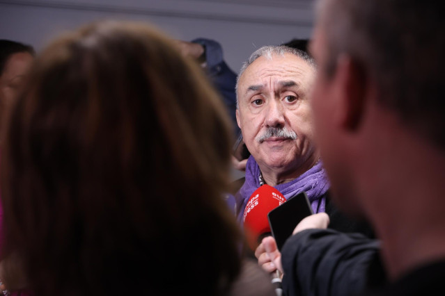 El secretario general de UGT, Pepe Álvarez, en una foto de archivo.