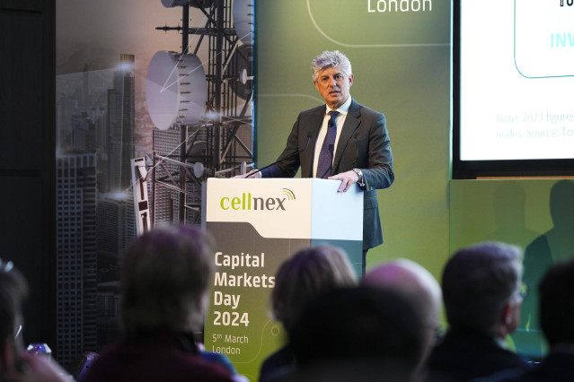 El ceo de Cellnex, Marco Patuano.