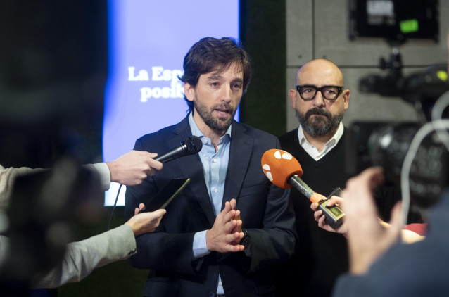 Archivo - Los eurodiputados de Ciudadanos, Adrián Vázquez y Jordi Cañas, en una imagen de archivo.