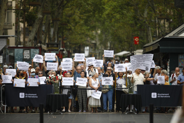 Archivo - Protesta con el lema 
