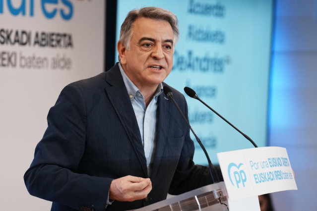 El líder de los populares vascos, Javier de Andrés