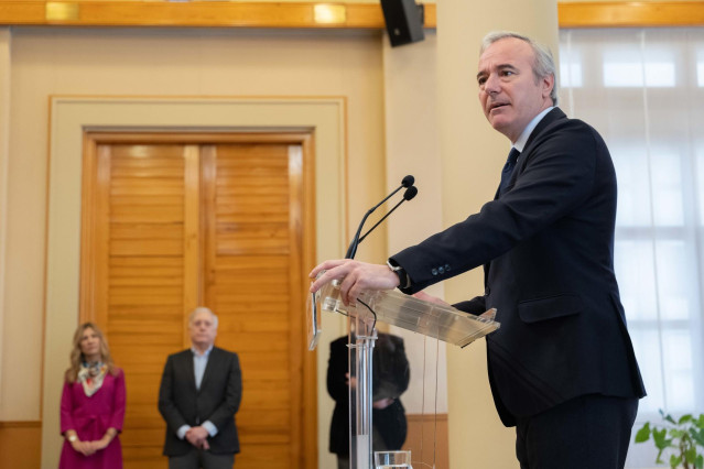 El presidente del Gobierno de Aragón, Jorge Azcón.