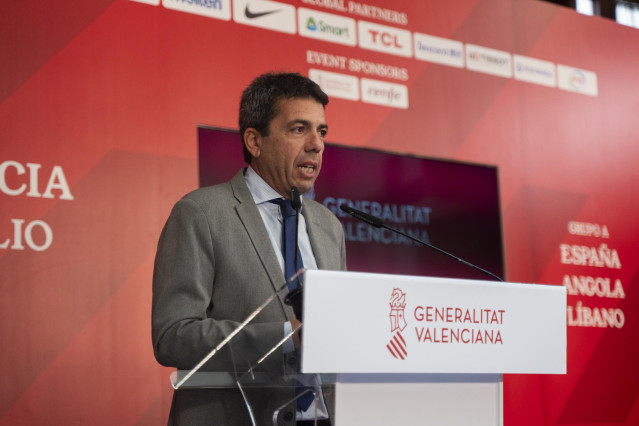 El president de la Generalitat Valenciana, Carlos Mazón.
