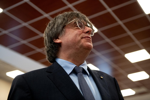 El expresidente catalán Carles Puigdemont