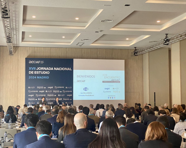 XVII edición de la Jornada Nacional de Estudio de la Asociación Española de Asesores Fiscales (Aedaf).