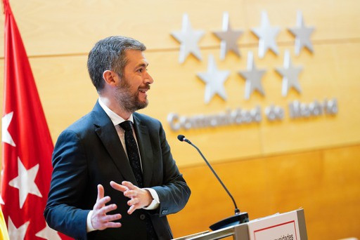 Archivo - El consejero de Presidencia, Justicia y Administración Local, Miguel Ángel García Martín
