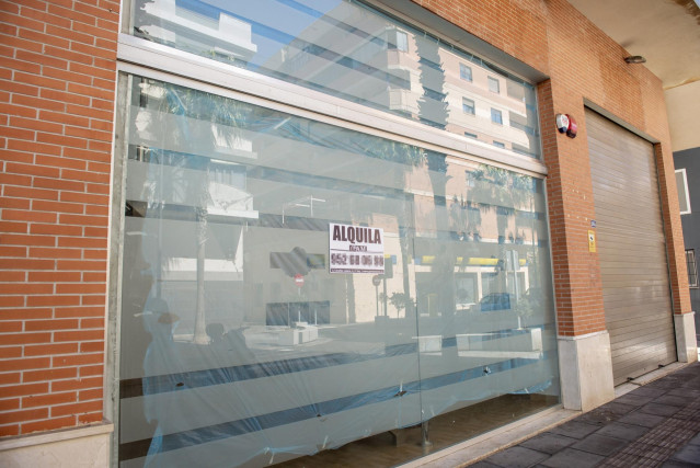 Fachada de lo que era la sede del partido Coalición por Melilla, a 6 de marzo de 2024, en Melilla (España).