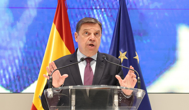 El ministro de Agricultura, Pesca y Alimentación, Luis Planas,