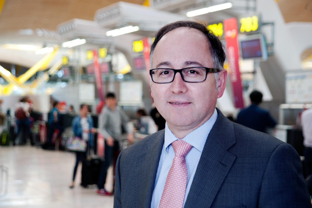 Archivo - Luis Gallego, presidente y consejero delegado de IAG.