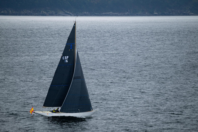 Primer día de regatas en Sanxenxo (Pontevedra)