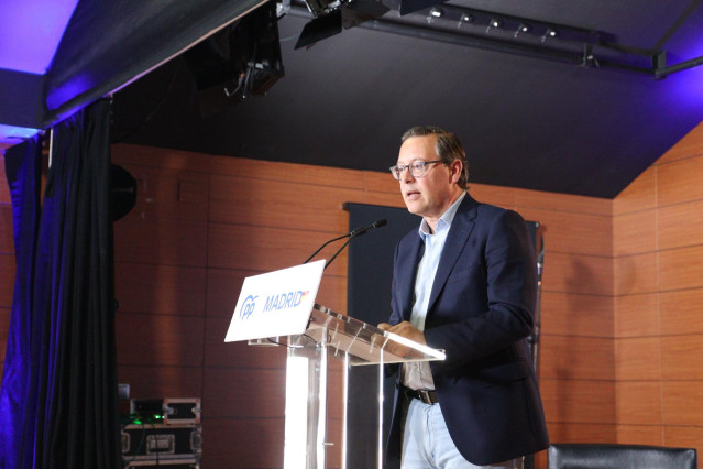 El secretario general del PP de Madrid, Alfonso Serrano.