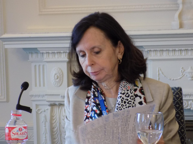 Archivo - María Emilia Casas, presidenta emérita del Tribunal Constitucional (TC)