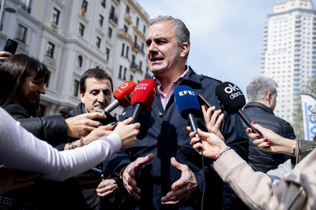 El portavoz de Vox en el Ayuntamiento de Madrid y diputado nacional, Javier Ortega Smith.