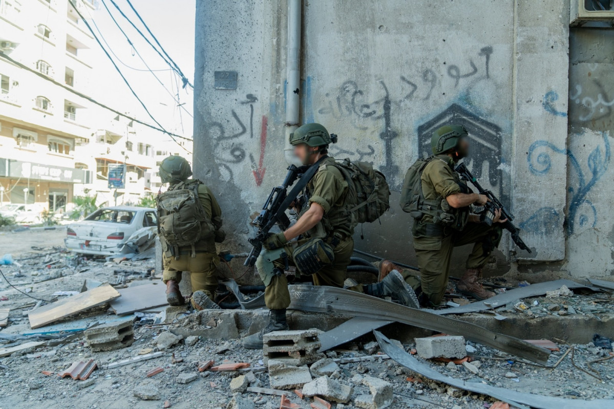 Archivo - Militares israelíes en la Franja de Gaza.