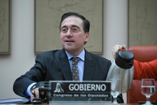 Archivo - El ministro de Asuntos Exteriores, Unión Europea y Cooperación, José Manuel Albares
