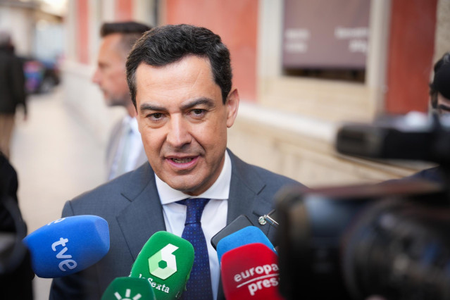 El presidente de la Junta de Andalucía, Juanma Moreno (Forografía de Archivo)