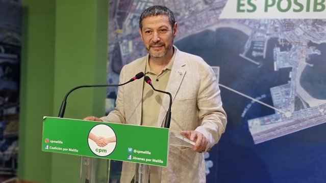 Archivo - El ex presidente de Coalición Por Melilla (CPM), Mustafa Aberchán.