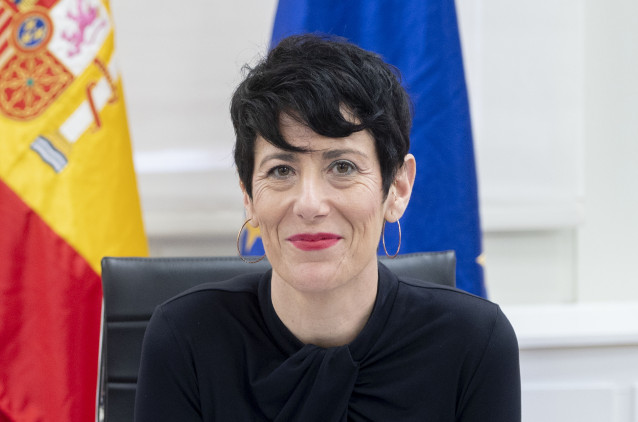La ministra de Seguridad Social, Elma Saiz, preside la Conferencia Sectorial de la Inmigración, en la sede del Ministerio, a 18 de marzo de 2024, en Madrid (España).