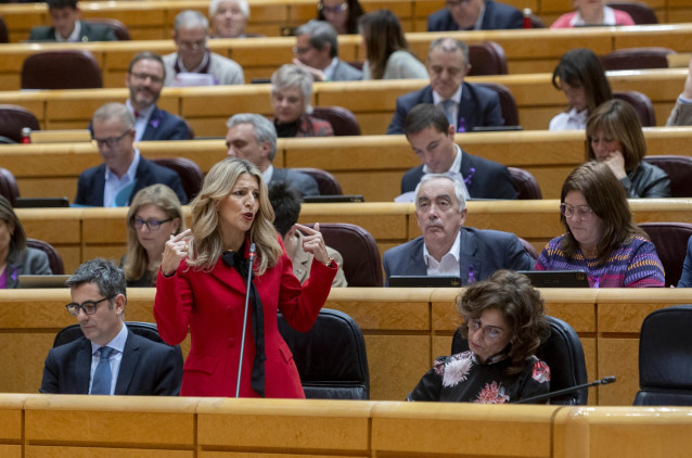 La vicepresidenta segunda y ministra de Trabajoy Economía Social, Yolanda Díaz.