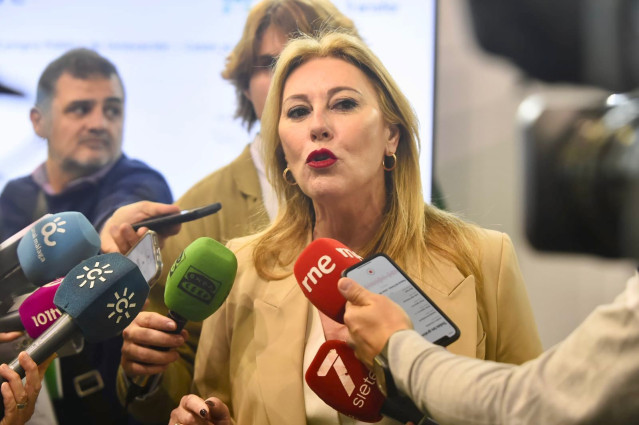La consejera de Economía, Hacienda y Fondos Europeos, Carolina España.