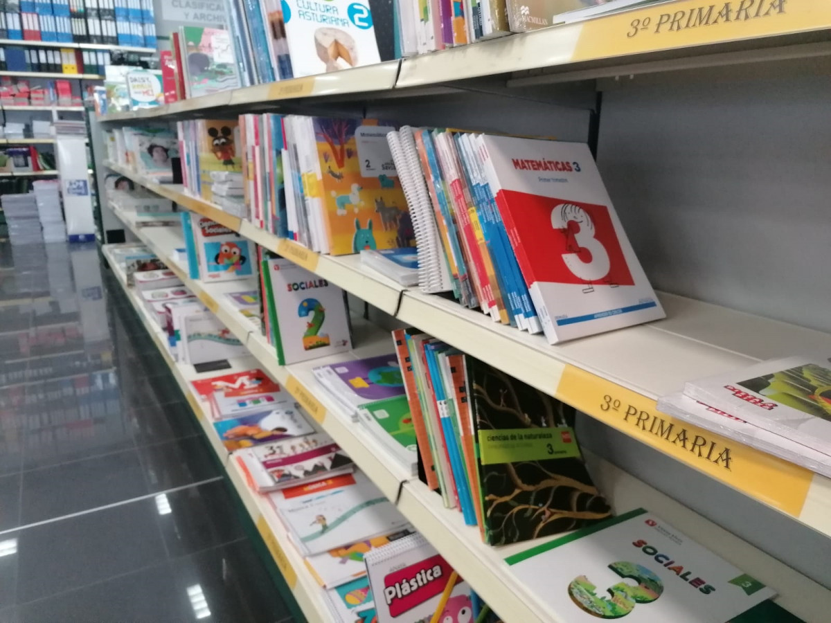 Archivo - Libros de texto de Educación Primaria.