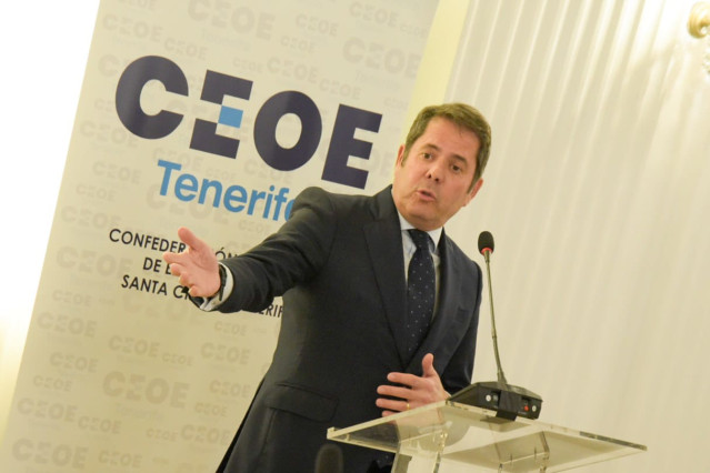 El presidente de Cepyme, Gerardo Cuerva.
