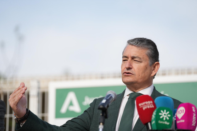 El consejero andaluz de la Presidencia, Interior, Diálogo Social y Simplificación Administrativa, Antonio Sanz, este jueves