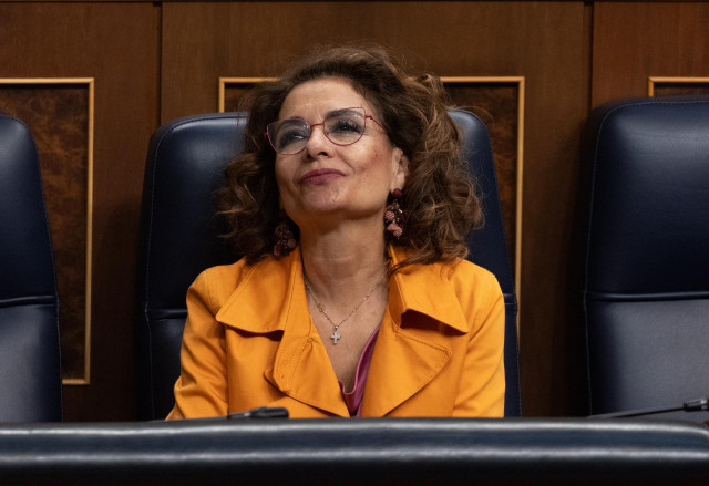 La vicepresidenta primera y ministra de Hacienda, María Jesús Montero.