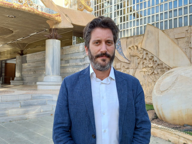 El diputado de Podemos, Víctor Egío