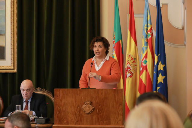 Patricia Puerta, portavoz del Grupo Socialista