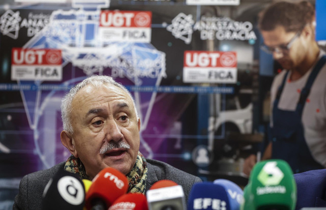 El secretario general de UGT, Pepe Álvarez.