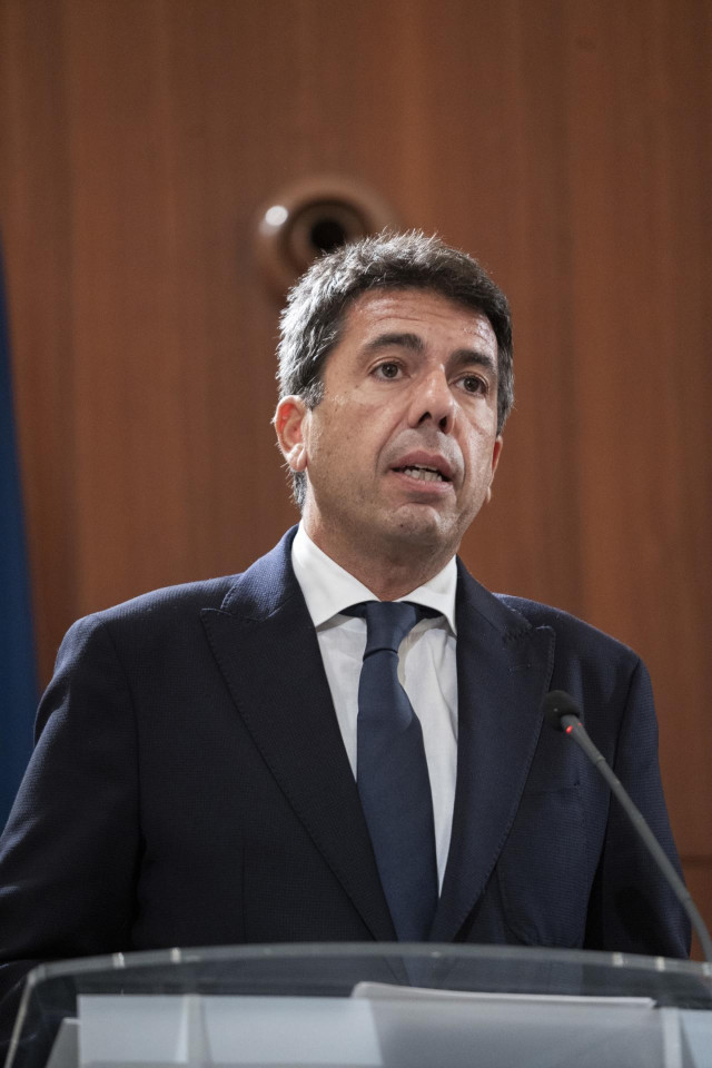 Archivo - El 'president' de la Generalitat valenciana, Carlos Mazón