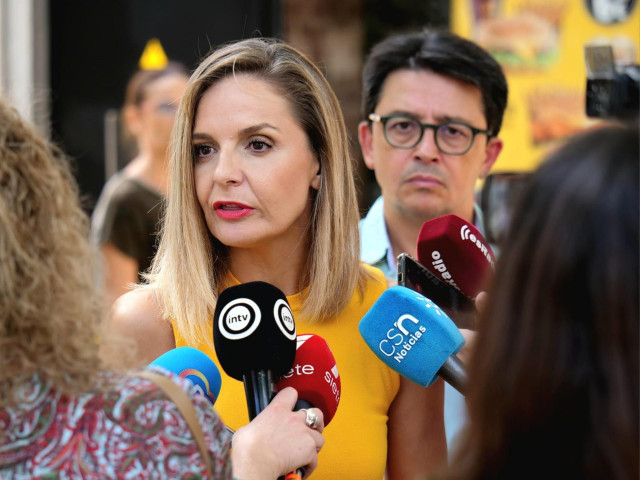 Archivo - La portavoz del PP-A, Maribel Sánchez Torregrosa.