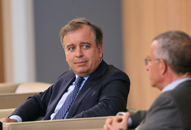 Archivo - El CEO de Abanca, Francisco Botas, interviene en la segunda jornada del encuentro de Banca del IESE (Instituto de Estudios Superiores de la Empresa) y EY, en IESE Madrid, a 11 de mayo de 2022, en Madrid (España).