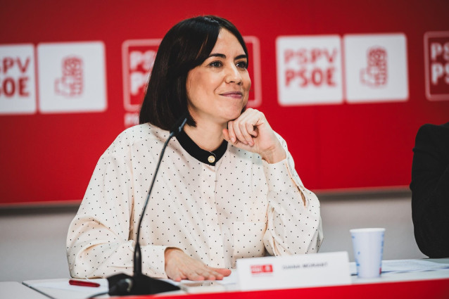 Archivo - La secretaria general del PSPV-PSOE, Diana Morant