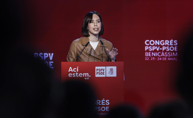La nueva líder del PSPV, Diana Morant.