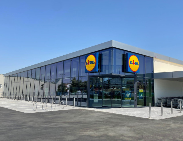 Archivo - Imagen de una tienda Lidl