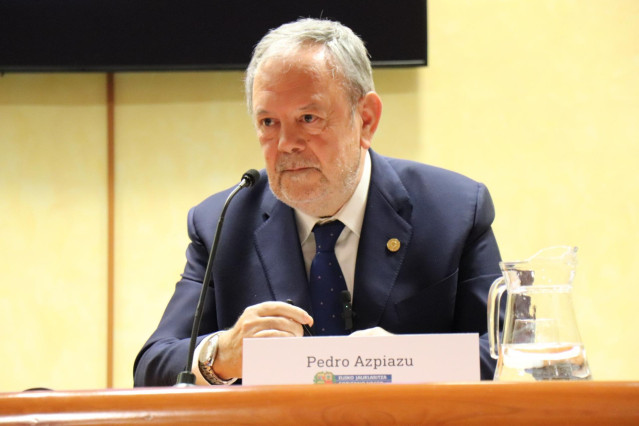 El consejero de Economía y Hacienda del Gobierno vasco, Pedro Azpiazu.