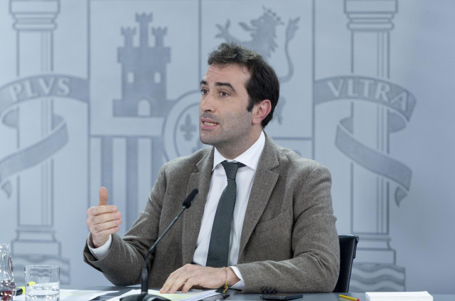 El ministro de Economía, Comercio y Empresa, Carlos Cuerpo